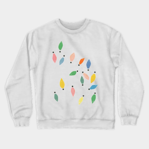 Fairy Lights Crewneck Sweatshirt by Cassia